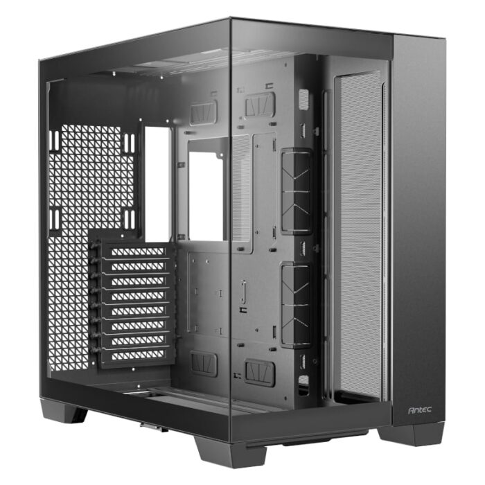 Antec C8 Basic E-ATX | ATX | Micro-ATX | ITX Dual Chamber Gaming Chassis - Black - Image 2