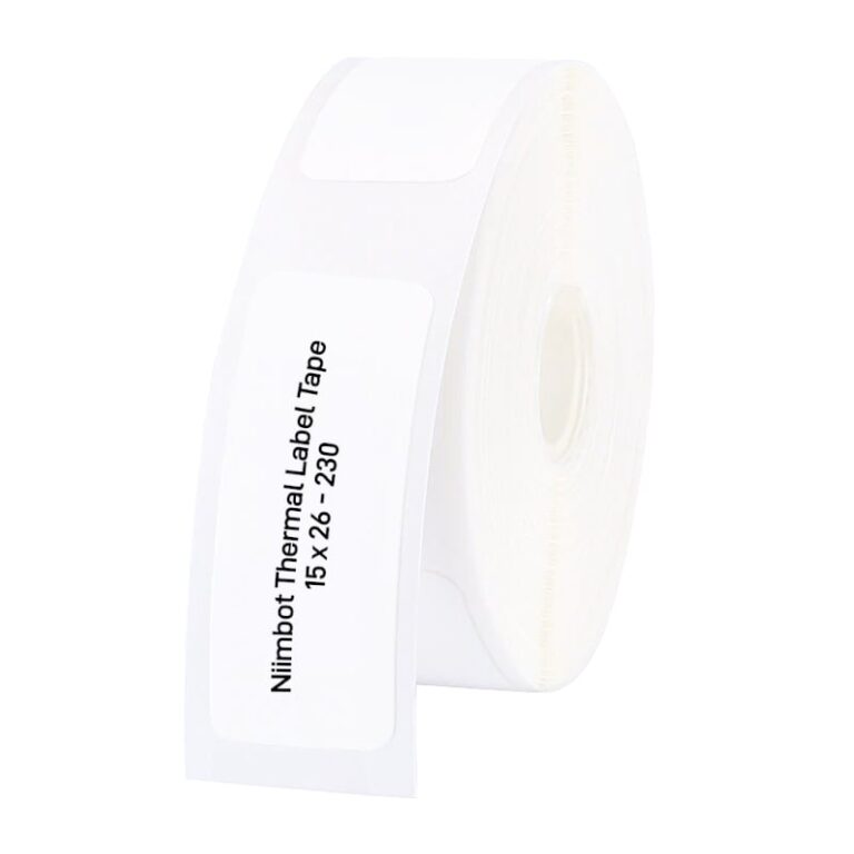 NIIMBOT D11/D110/D101/H1S Thermal Label 15x26mm - 230 Labels Per Roll - White - Image 2