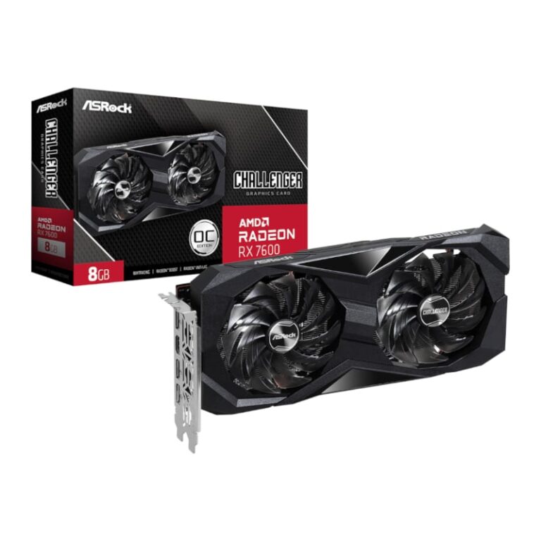 ASRock Radeon RX7600 Challenger 8G OC GDDR6 128-BIT Graphics Card - Image 2