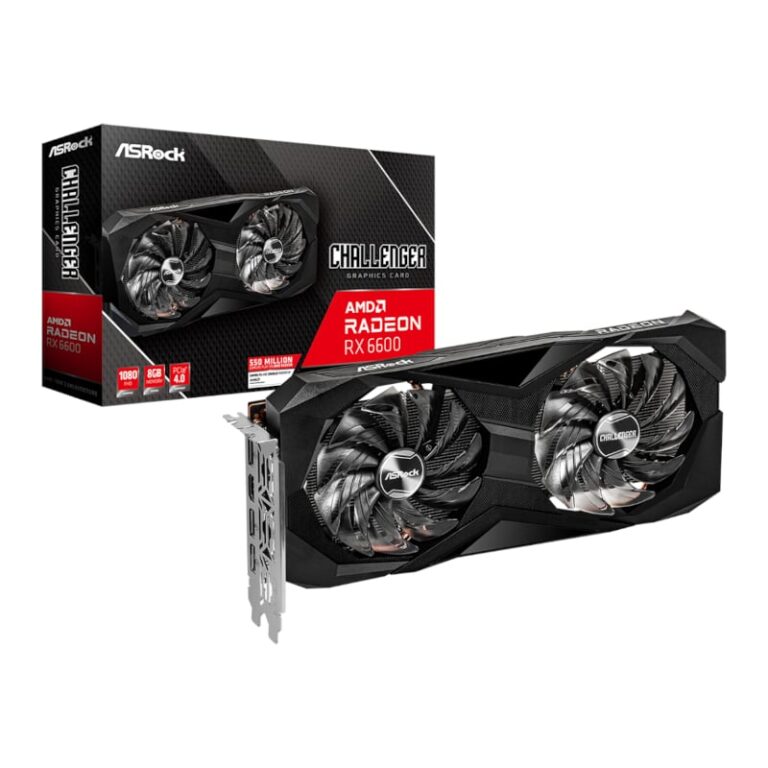 ASRock Radeon RX6600 Challenger D 8G GDDR6 128-BIT Graphics Card - Image 2