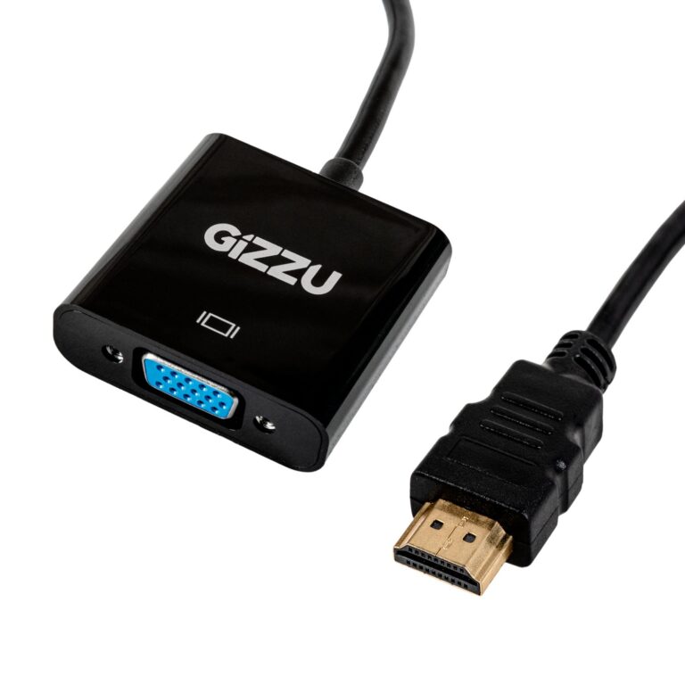 Gizzu 1080P HDMI to VGA Adapter Poly - Image 2