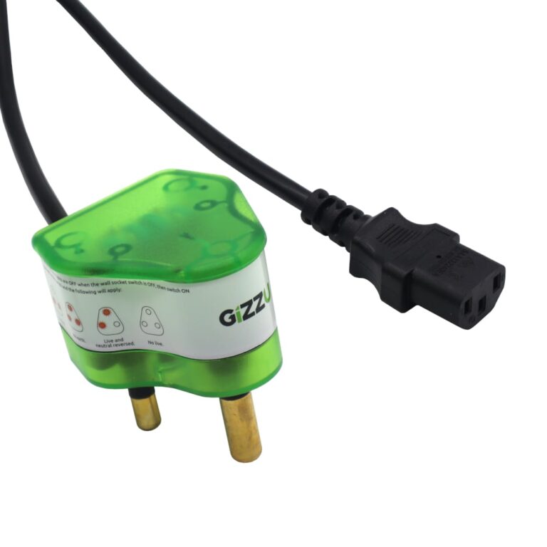 Gizzu Surge Protector 16A Kettle Plug Cable 1.5M - Image 2